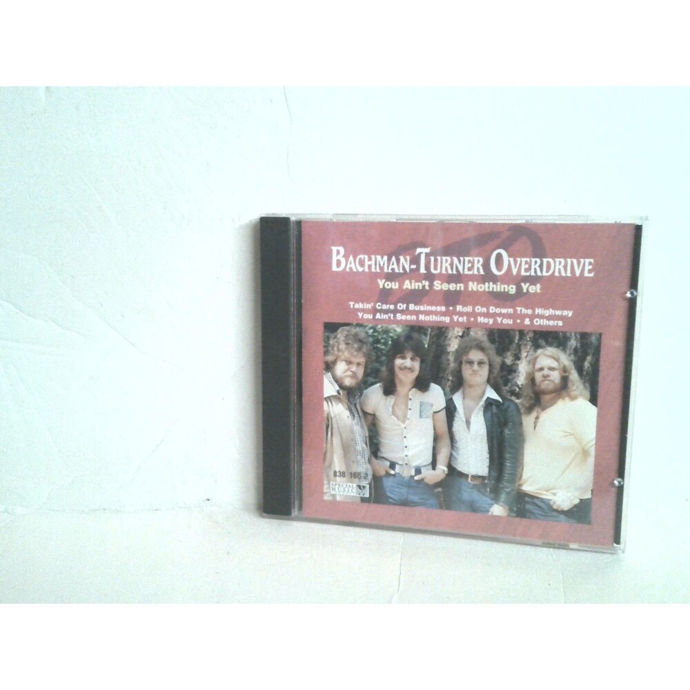 Bachman-Turner Overdrive You Ain't Seen Nothing Yet CD 1992 Polygram Records